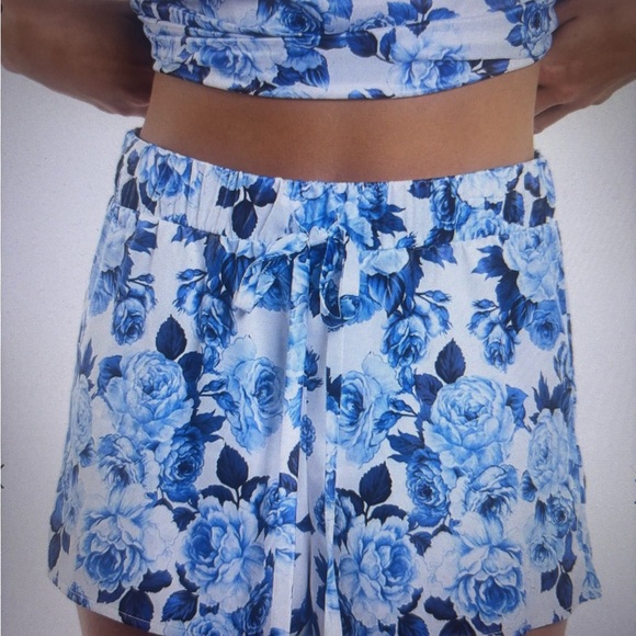 Hanky Panky Other - Hanky Panky NWT Satin Sleep Short Deja Blue Size Small